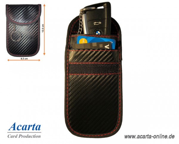 RFID-Blocker Combi Bag für Autoschlüssel und RFID-Karten
