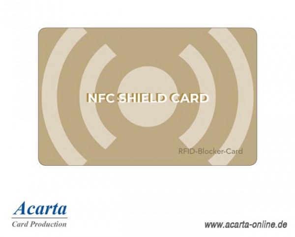 RFID-Störsenderkarte Motiv 15 NFC SHIELD CARD Funk